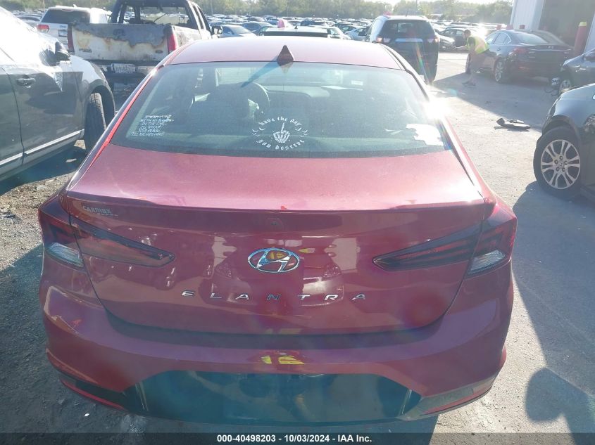 2020 Hyundai Elantra Sel VIN: KMHD84LF8LU938919 Lot: 40498203