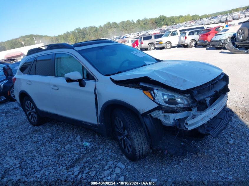 2015 Subaru Outback 3.6R Limited VIN: 4S4BSENC2F3357234 Lot: 40498224