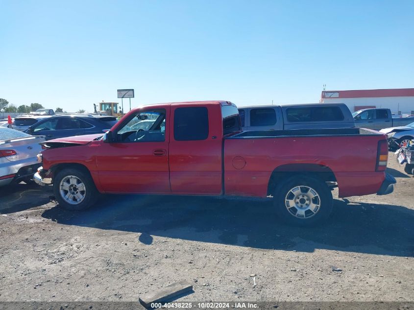 2000 GMC Sierra 1500 Sle VIN: 1GTEC19T7YZ165857 Lot: 40498225