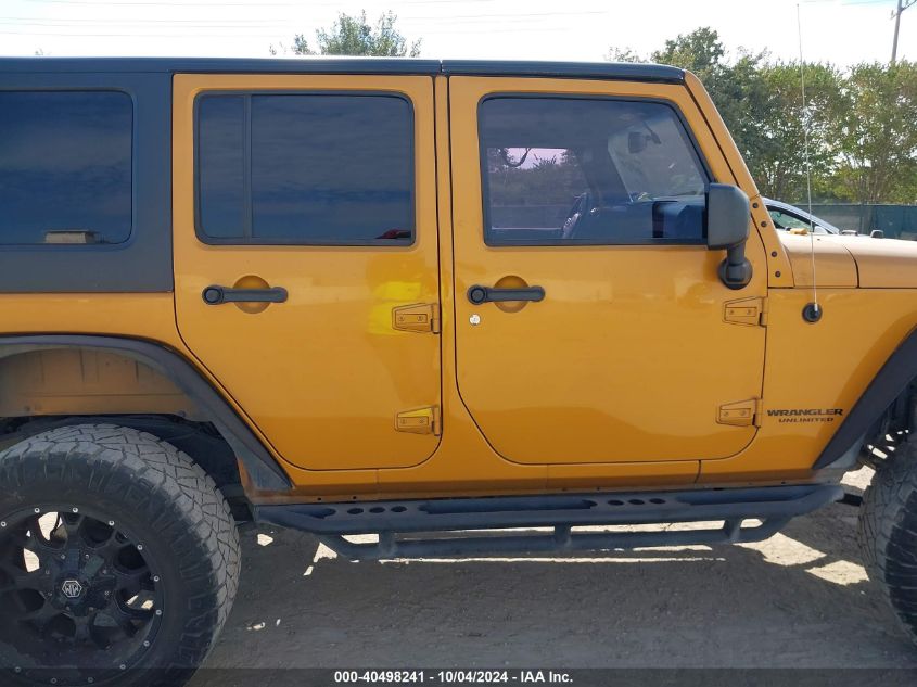 2014 Jeep Wrangler Unlimited Sport VIN: 1C4BJWDG3EL218794 Lot: 40498241