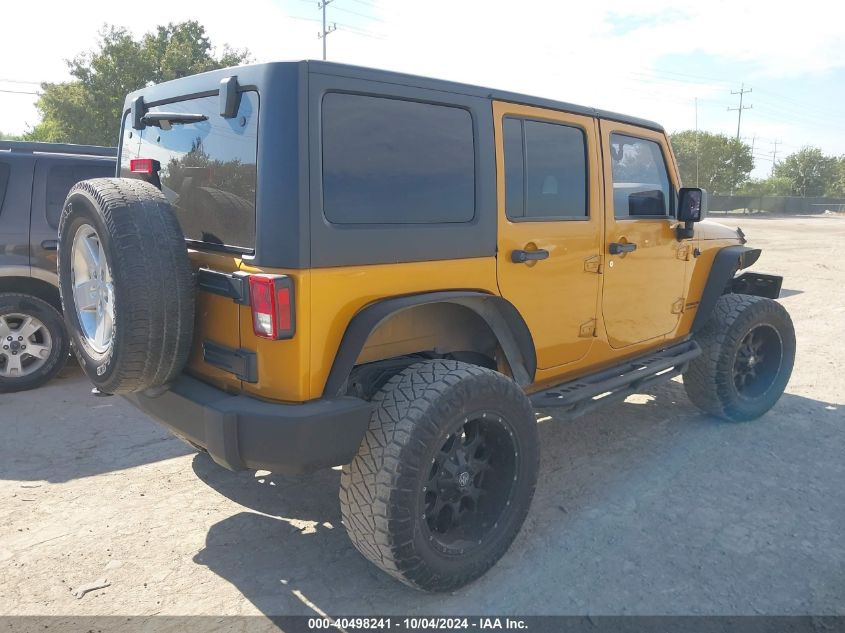 VIN 1C4BJWDG3EL218794 2014 Jeep Wrangler, Unlimited... no.4