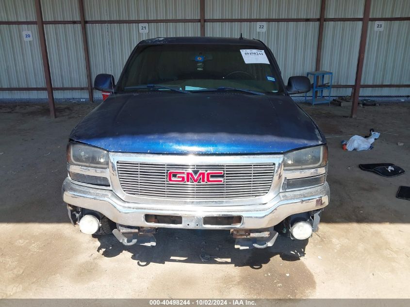 2006 GMC Sierra 1500 Sle2 VIN: 2GTEC13Z761254184 Lot: 40498244