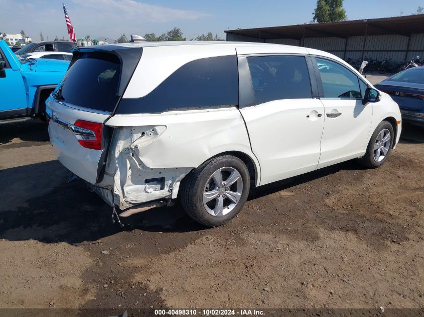 2018 Honda Odyssey Ex-L VIN: 5FNRL6H70JB082821 Lot: 40498310