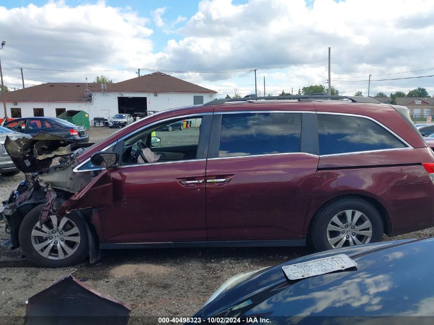 2016 Honda Odyssey Ex-L VIN: 5FNRL5H68GB022568 Lot: 40498323