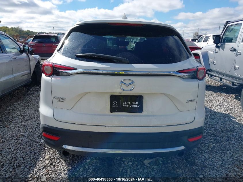 2018 Mazda Cx-9 Grand Touring VIN: JM3TCBDY1J0207604 Lot: 40498353