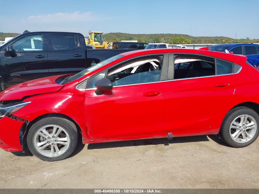 2018 Chevrolet Cruze Lt Auto VIN: 3G1BE6SMXJS654892 Lot: 40498358