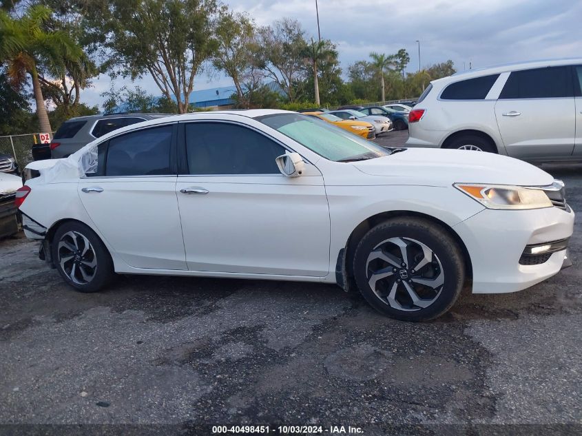 1HGCR2F81HA116990 2017 Honda Accord Ex-L