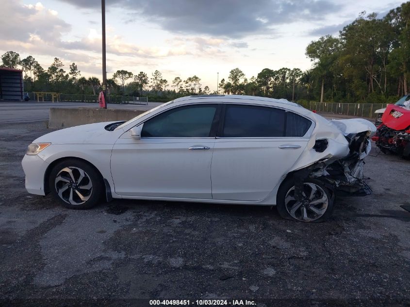 1HGCR2F81HA116990 2017 Honda Accord Ex-L