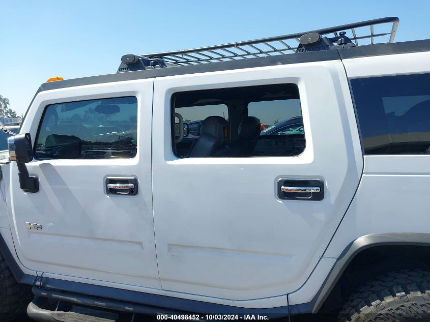 2003 Hummer H2 VIN: 5GRGN23U93H133192 Lot: 40498452