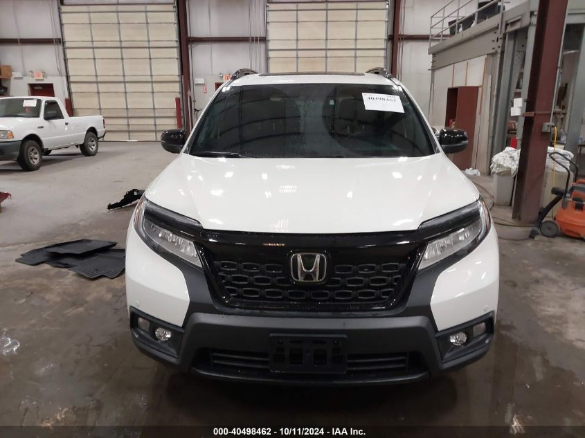 2019 Honda Passport Touring VIN: 5FNYF8H97KB000648 Lot: 40498462