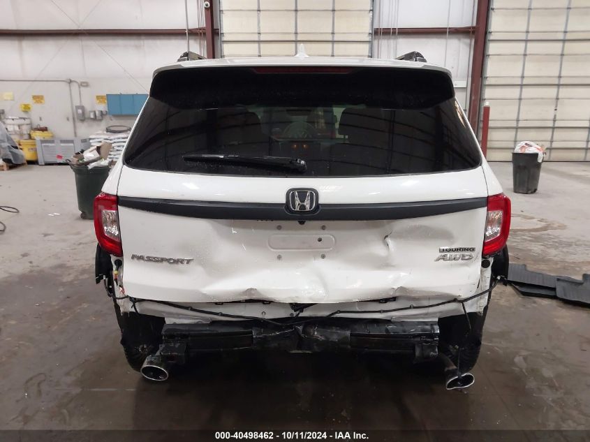 2019 Honda Passport Touring VIN: 5FNYF8H97KB000648 Lot: 40498462