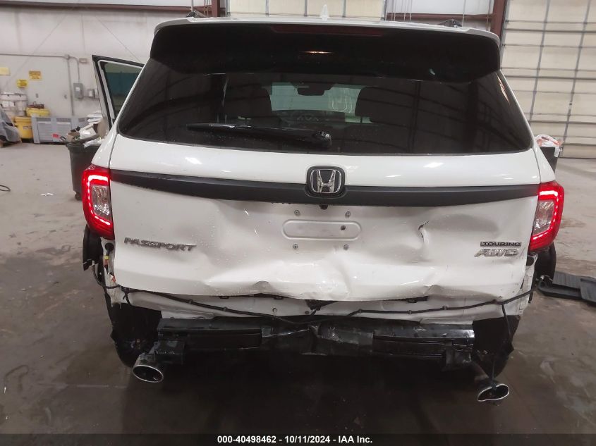 2019 Honda Passport Touring VIN: 5FNYF8H97KB000648 Lot: 40498462