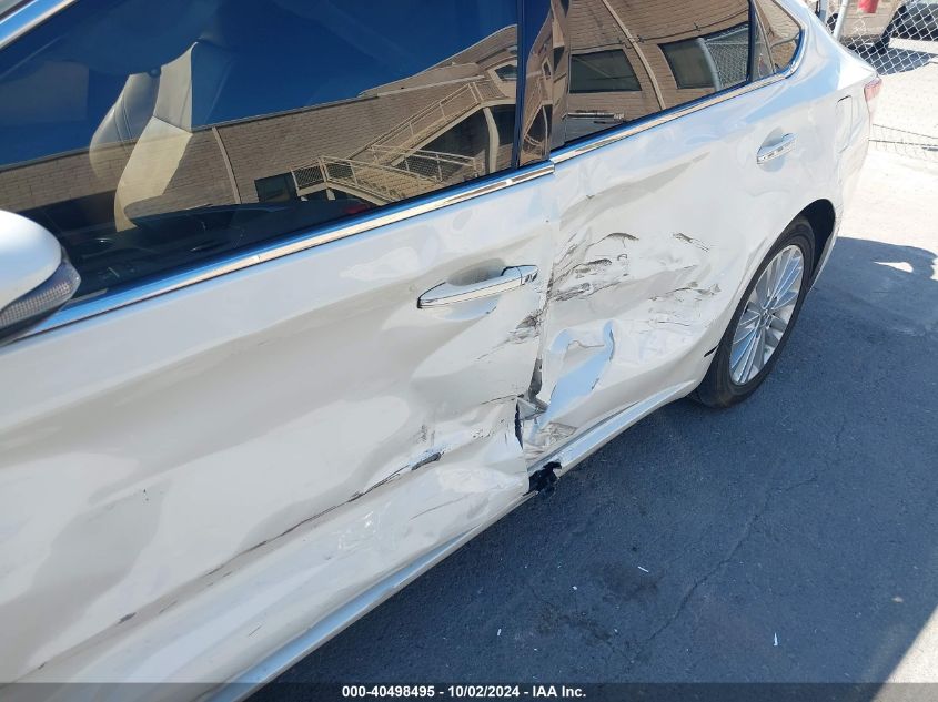 4T1BD1EB6EU027843 2014 Toyota Avalon Hybrid Xle Premium