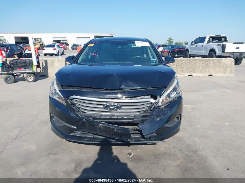 2017 Hyundai Sonata Se VIN: 5NPE24AF0HH590452 Lot: 40498496