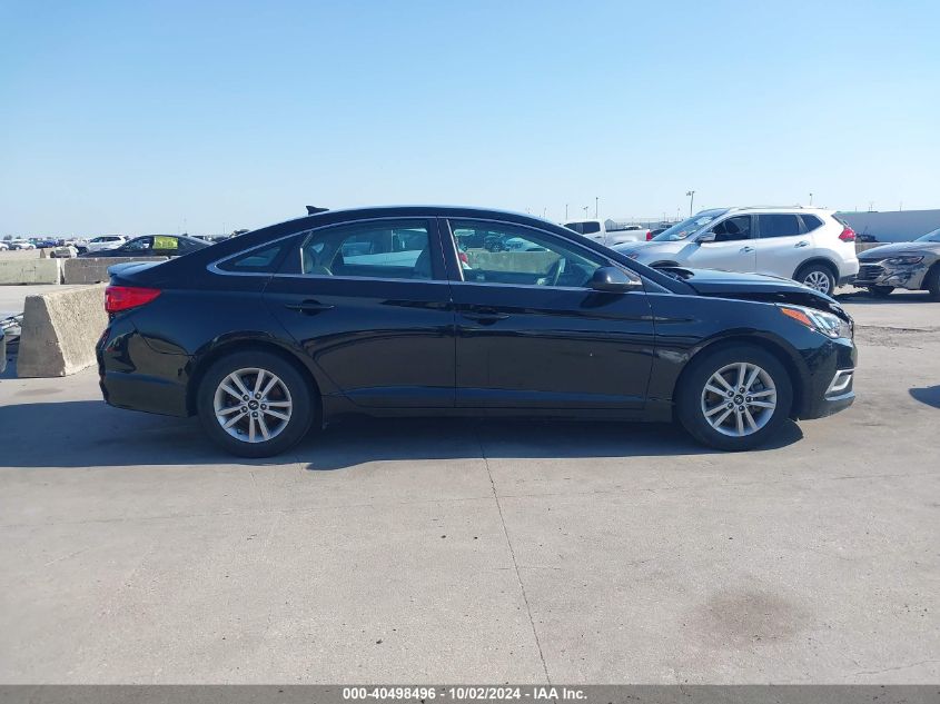 2017 Hyundai Sonata Se VIN: 5NPE24AF0HH590452 Lot: 40498496