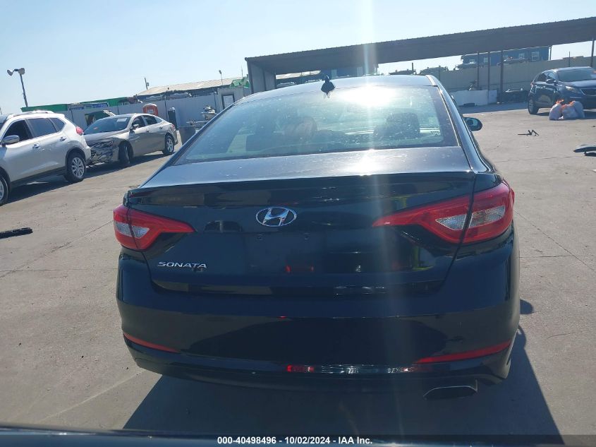 2017 Hyundai Sonata Se VIN: 5NPE24AF0HH590452 Lot: 40498496