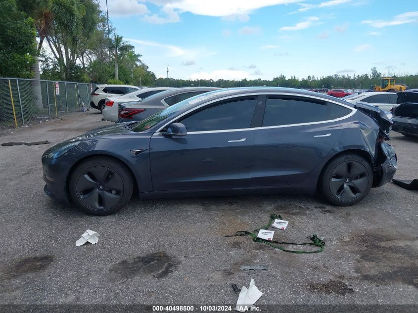 2020 Tesla Model 3 Standard Range Plus Rear-Wheel Drive/Standard Range Rear-Wheel Drive VIN: 5YJ3E1EA3LF739553 Lot: 40498500