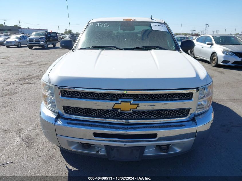 2012 Chevrolet Silverado 1500 Lt VIN: 3GCPKSE73CG196770 Lot: 40498513