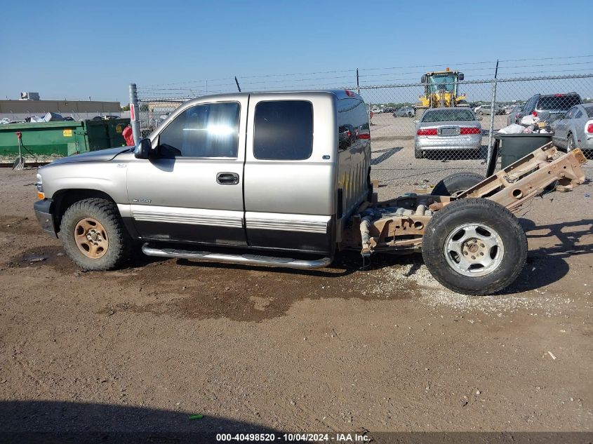 2GCEK19T0X1137702 1999 Chevrolet Silverado 1500 Ls