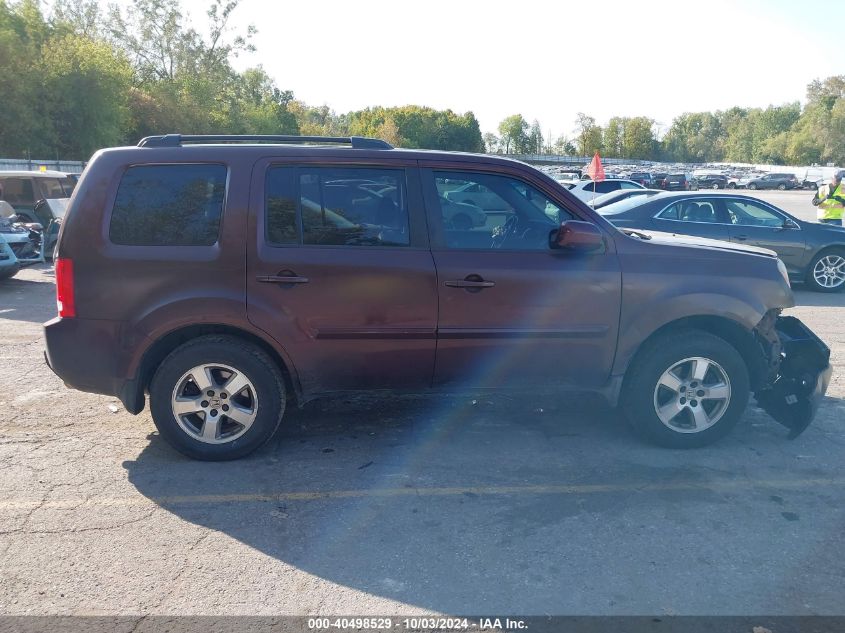 2009 Honda Pilot Ex-L VIN: 5FNYF48579B035349 Lot: 40498529