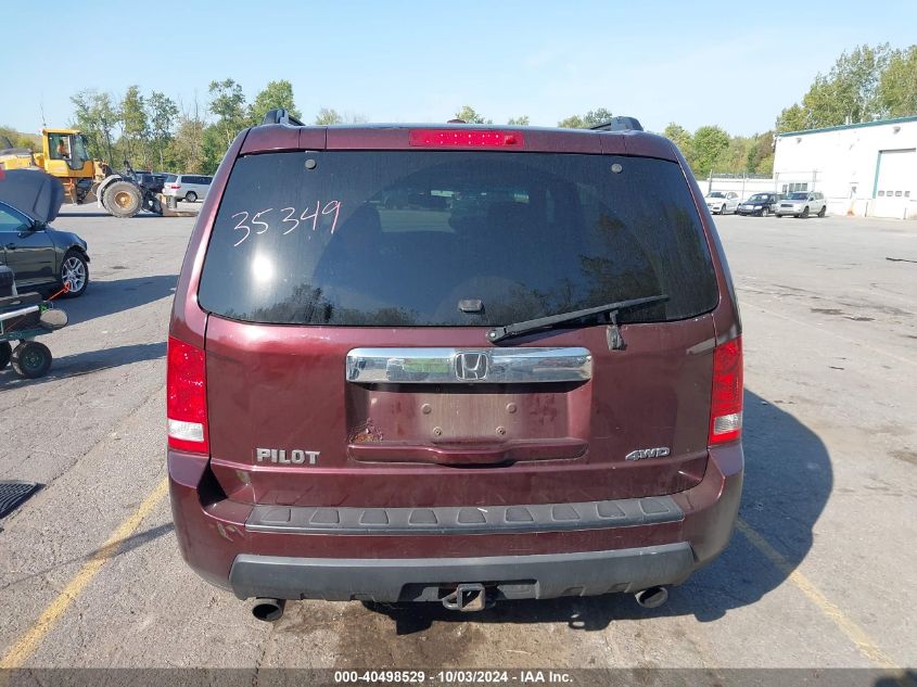 2009 Honda Pilot Ex-L VIN: 5FNYF48579B035349 Lot: 40498529