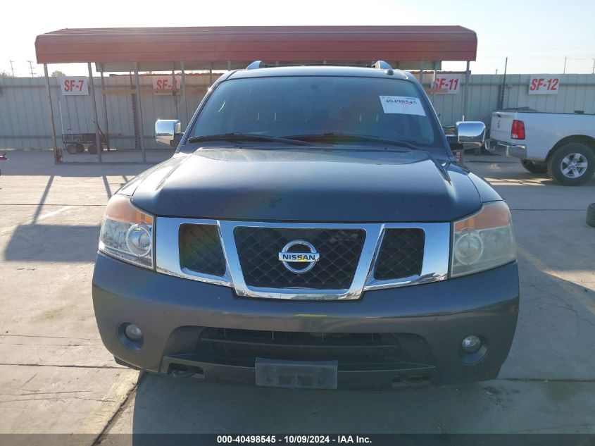 2012 Nissan Armada Sl VIN: 5N1BA0ND3CN608261 Lot: 40498545