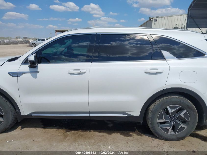 KNDRG4LG0N5113508 2022 Kia Sorento Hybrid S