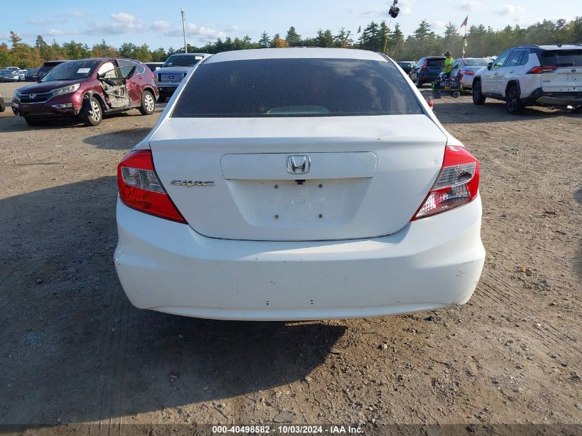 2HGFB2F5XCH558281 2012 Honda Civic Lx