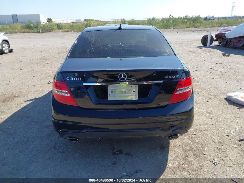 2012 Mercedes-Benz C 300 Luxury 4Matic/Sport 4Matic VIN: WDDGF8BB0CA646234 Lot: 40498590