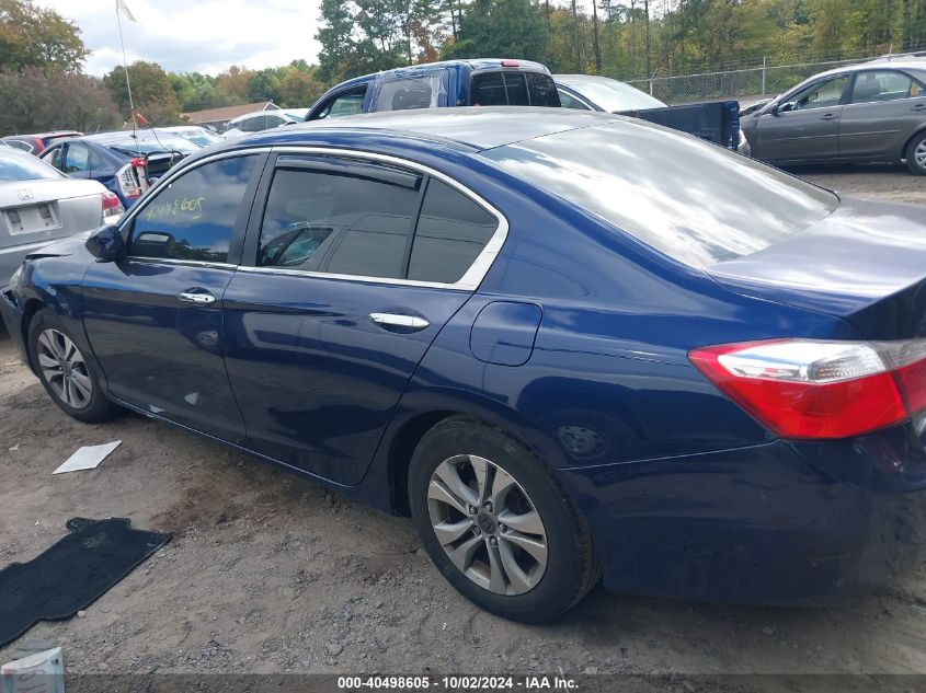 1HGCR2F39EA177147 2014 Honda Accord Lx