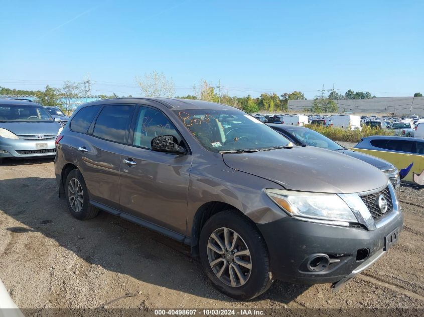 2014 Nissan Pathfinder S VIN: 5N1AR2MM7EC637407 Lot: 40498607