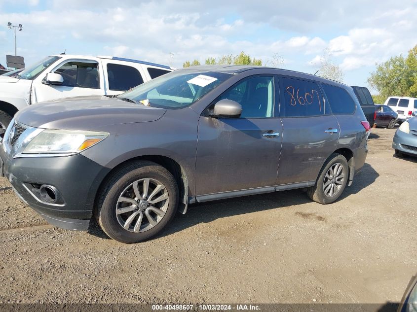 2014 Nissan Pathfinder S VIN: 5N1AR2MM7EC637407 Lot: 40498607