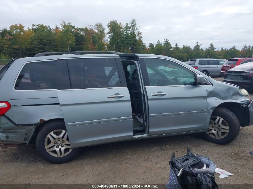 2005 Honda Odyssey Ex-L VIN: 5FNRL38715B078023 Lot: 40498631