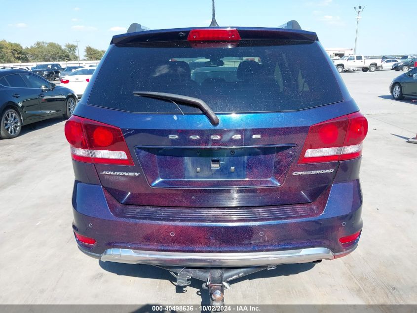 2018 Dodge Journey Crossroad VIN: 3C4PDCGB7JT526559 Lot: 40498636