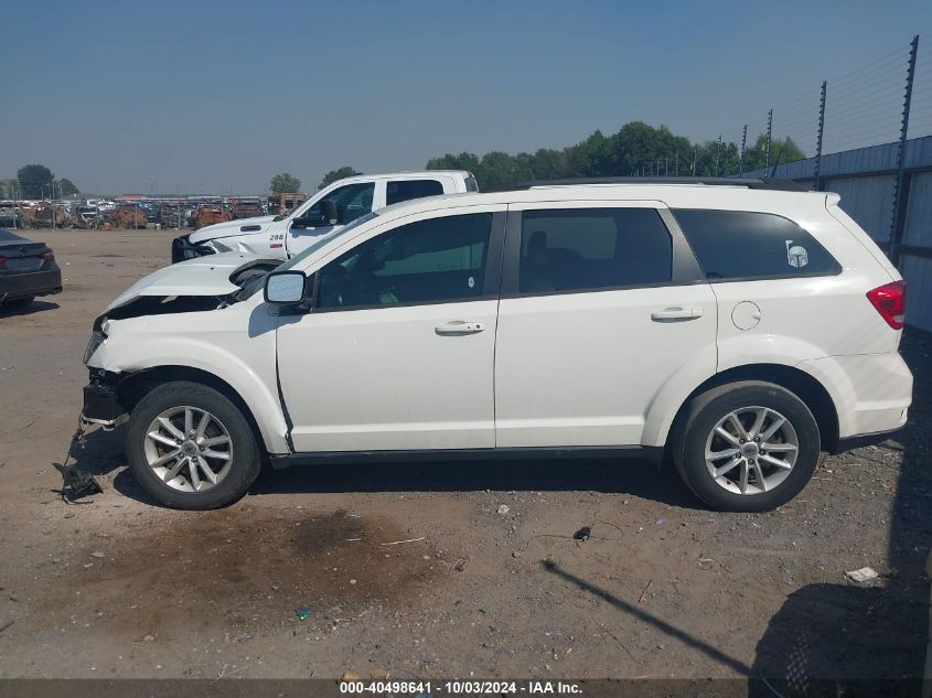 2018 Dodge Journey Sxt VIN: 3C4PDCBG2JT525564 Lot: 40498641