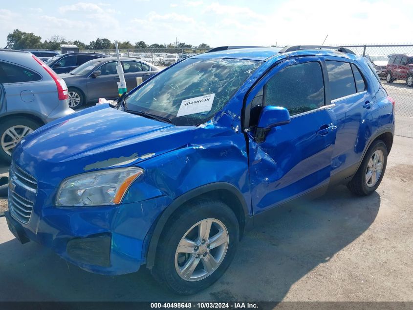 2015 Chevrolet Trax Lt VIN: KL7CJLSB4FB262883 Lot: 40498648