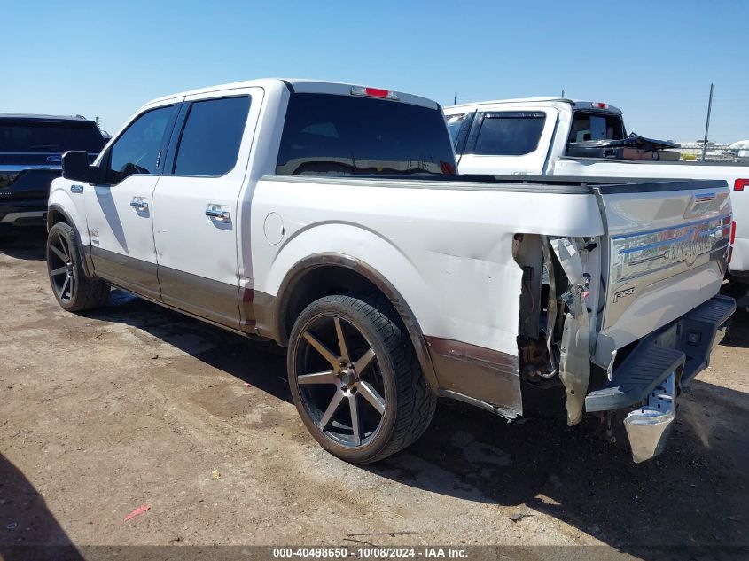 2015 FORD F-150 KING RANCH - 1FTEW1CG7FFB97600