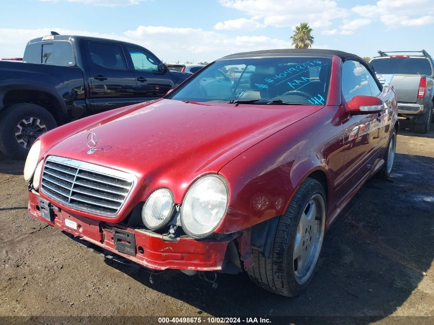 WDBLK70G91F054875 2001 Mercedes-Benz Clk 430