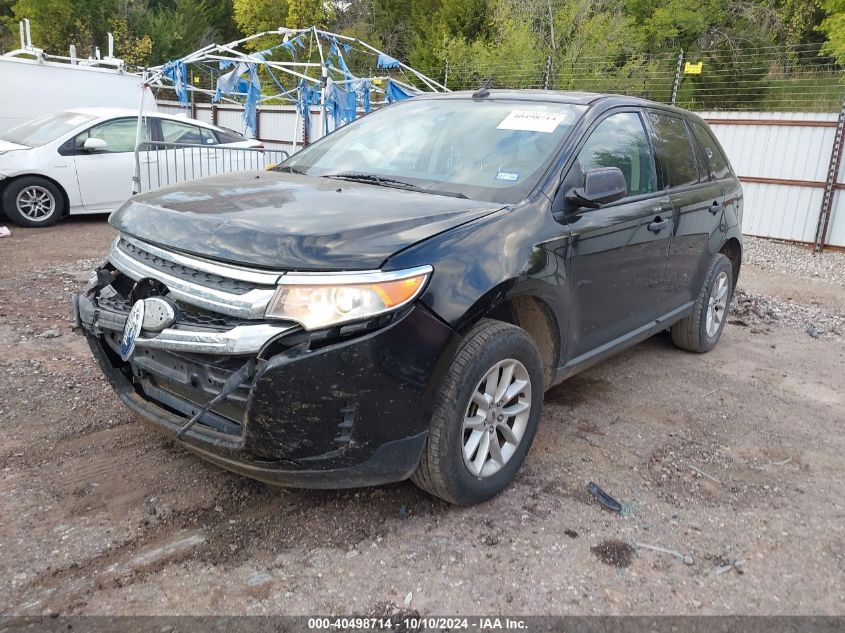 VIN 2FMDK3GC0DBE07328 2013 Ford Edge, SE no.2