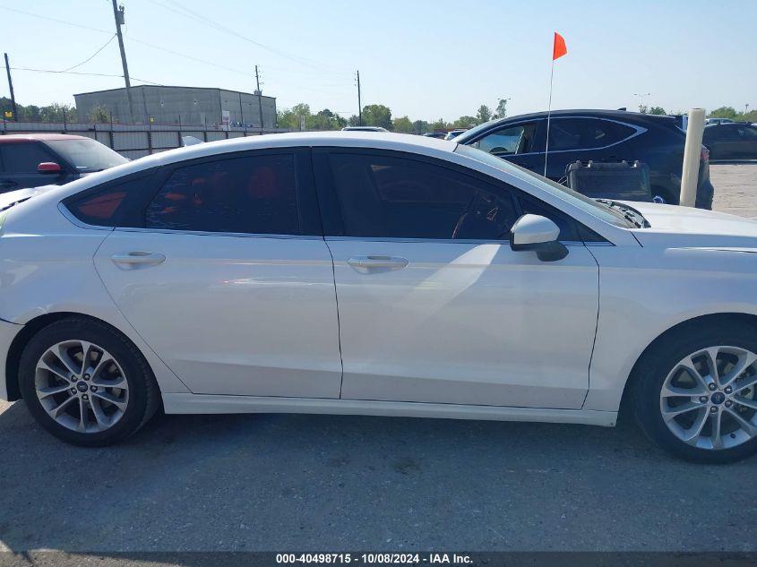 2019 Ford Fusion Se VIN: 3FA6P0HD5KR132337 Lot: 40498715