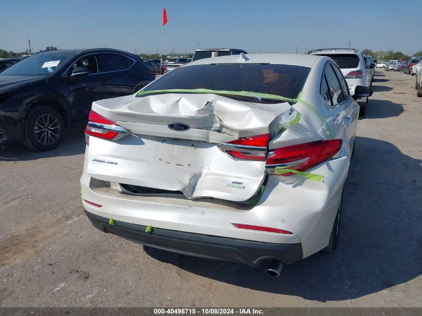 2019 Ford Fusion Se VIN: 3FA6P0HD5KR132337 Lot: 40498715