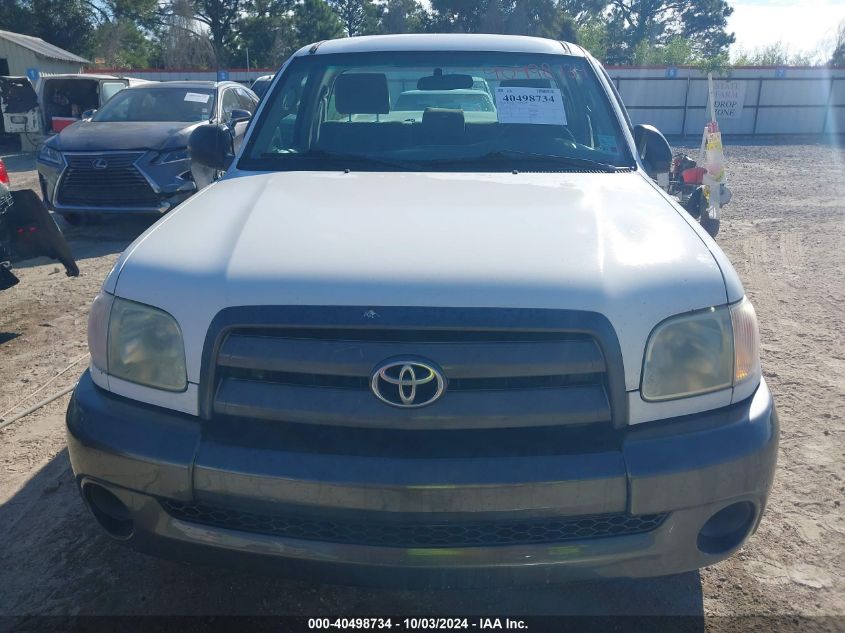 2005 Toyota Tundra VIN: 5TBJU32115S449121 Lot: 40498734