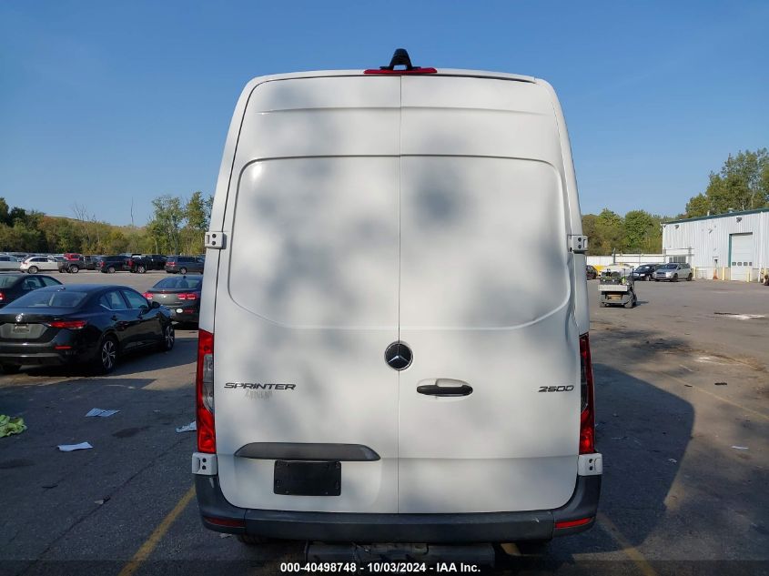 2020 Mercedes-Benz Sprinter 2500 Standard Roof I4 VIN: W1Y40BHY7LT036709 Lot: 40498748