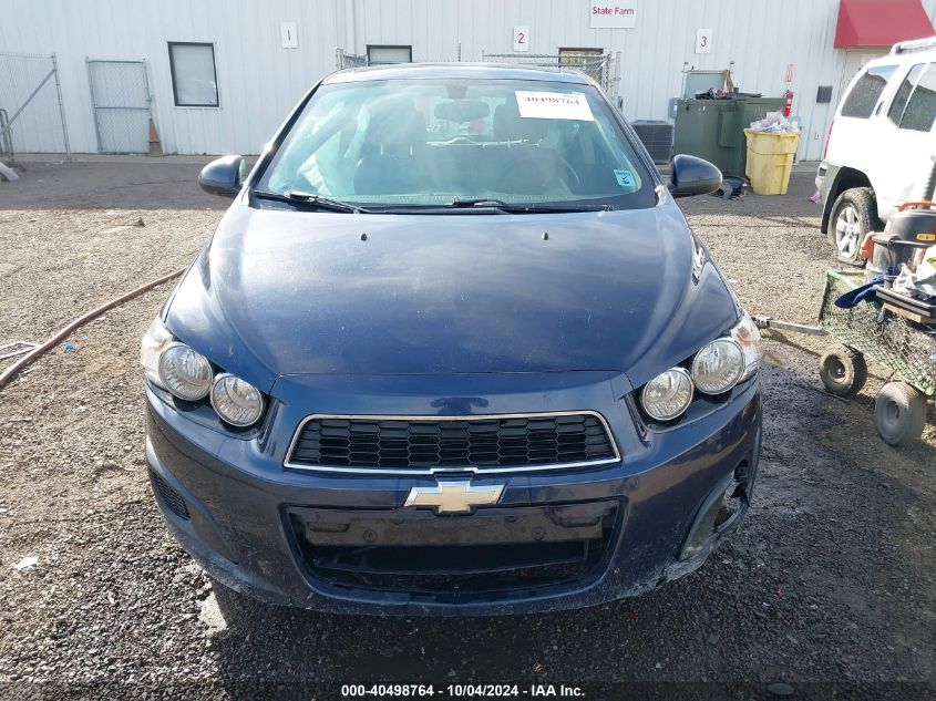 2015 Chevrolet Sonic Ls Manual VIN: 1G1JB6SG1F4142685 Lot: 40498764