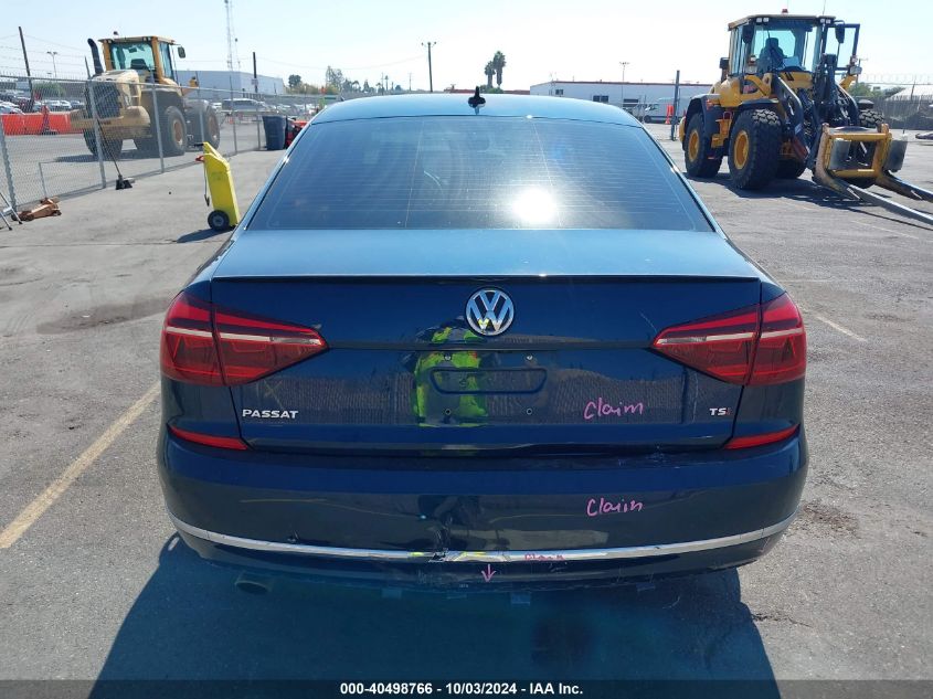 2018 Volkswagen Passat 2.0T R-Line/2.0T S VIN: 1VWAA7A37JC017412 Lot: 40498766