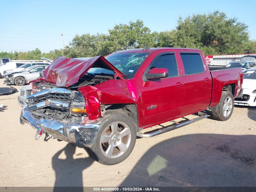 VIN 3GCPCREC8JG445872 2018 CHEVROLET SILVERADO 1500 no.2