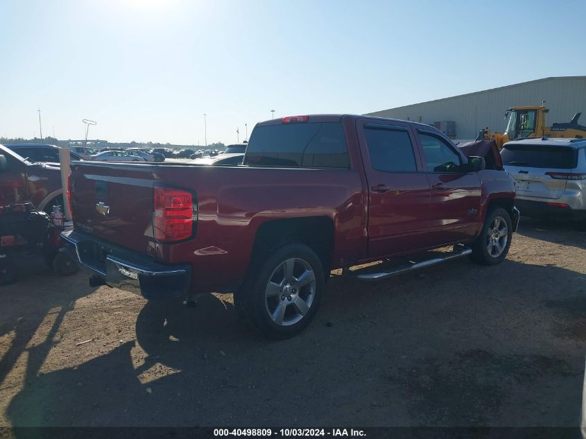 VIN 3GCPCREC8JG445872 2018 CHEVROLET SILVERADO 1500 no.4