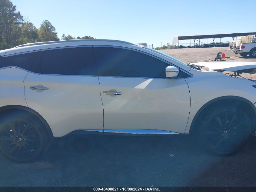 2021 Nissan Murano Platinum Fwd VIN: 5N1AZ2DJ8MC127622 Lot: 40498821