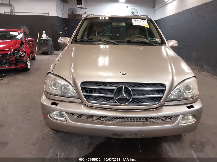 4JGAB75E72A352903 2002 Mercedes-Benz Ml 500