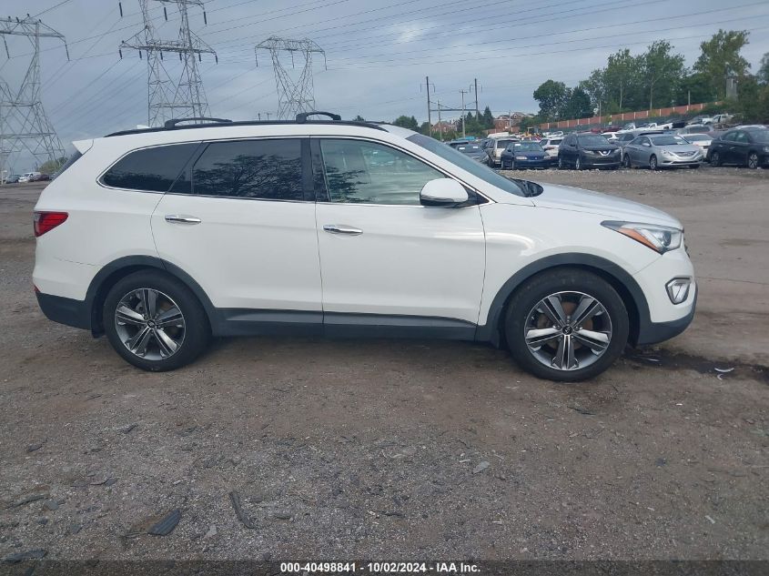 2016 Hyundai Santa Fe Se VIN: KM8SNDHF7GU136554 Lot: 40498841